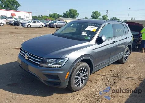 2021 Volkswagen Tiguan 2.0T S from USA, damaged, VIN 3VV0B7AX3MM038342